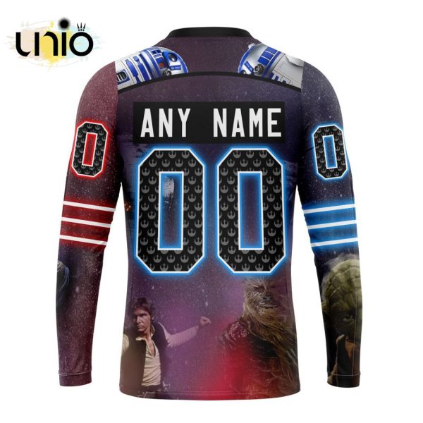 NHL Edmonton Oilers Special Star Wars Design Hoodie 3D