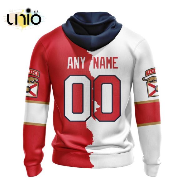 NHL Florida Panthers Personalize 2024 Home Mix Away Kits Hoodie 3D