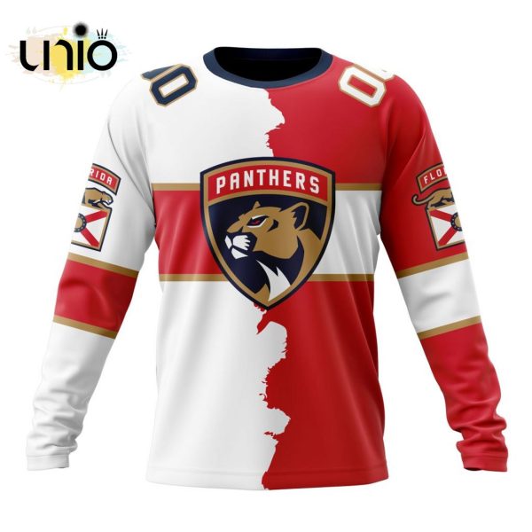 NHL Florida Panthers Personalize 2024 Home Mix Away Kits Hoodie 3D