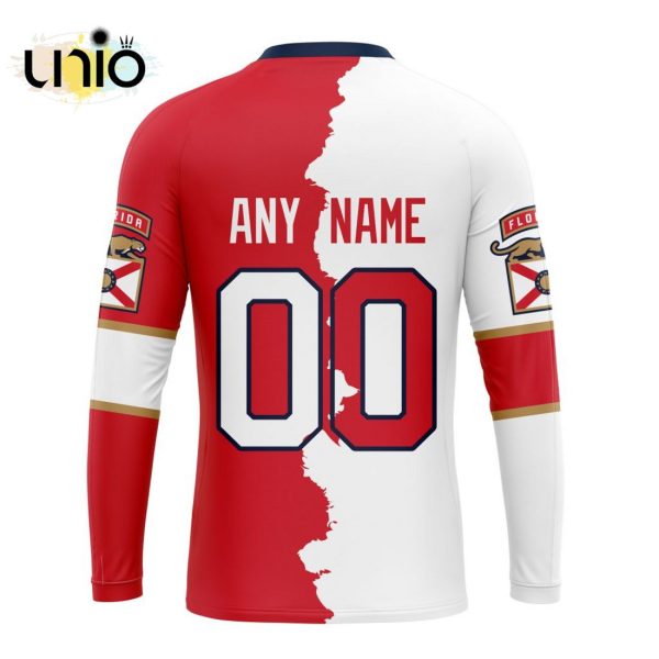 NHL Florida Panthers Personalize 2024 Home Mix Away Kits Hoodie 3D