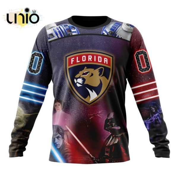 NHL Florida Panthers Special Star Wars Design Hoodie 3D