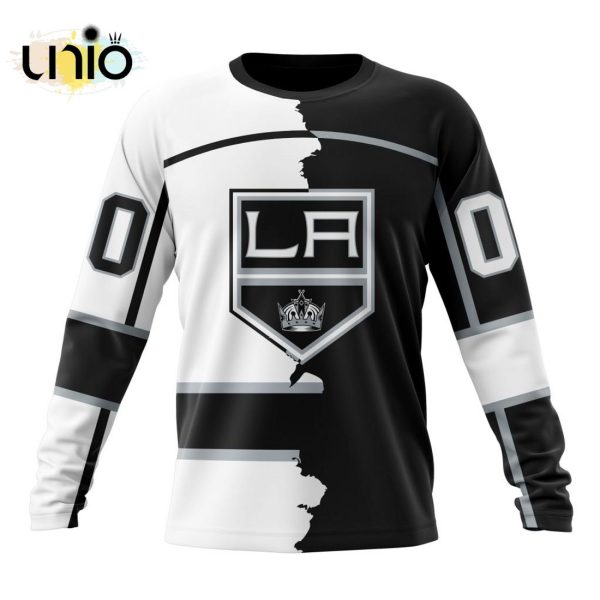 NHL Los Angeles Kings Personalize 2024 Home Mix Away Kits Hoodie 3D