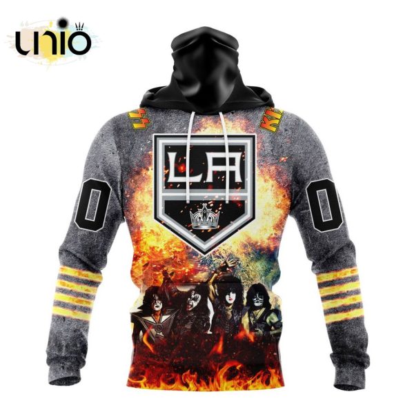 NHL Los Angeles Kings Special Mix KISS Band Design Hoodie 3D