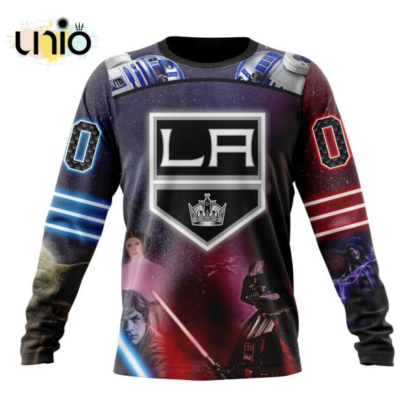 NHL Los Angeles Kings Special Star Wars Design Hoodie 3D