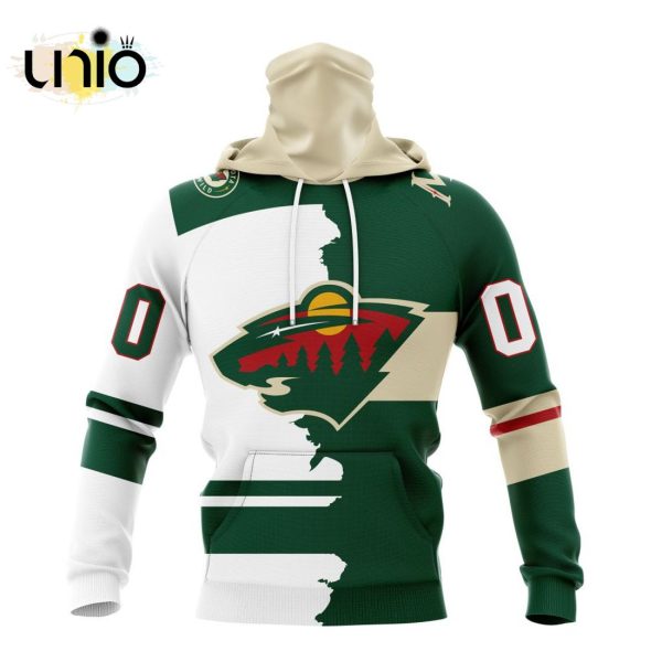 NHL Minnesota Wild Personalize 2024 Home Mix Away Kits Hoodie 3D