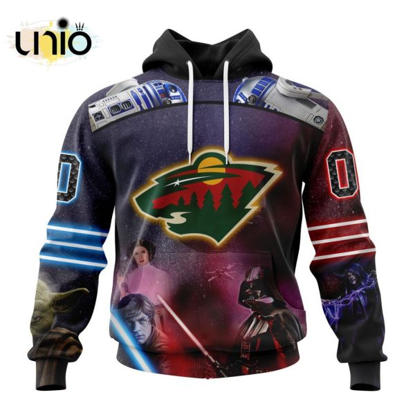 NHL Minnesota Wild Special Star Wars Design Hoodie 3D