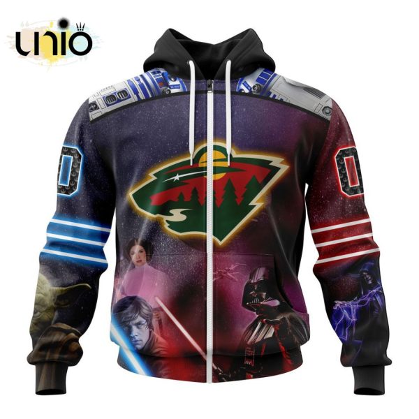 NHL Minnesota Wild Special Star Wars Design Hoodie 3D