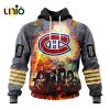 NHL Montreal Canadiens Special Design With Bell Centre Hoodie 3D