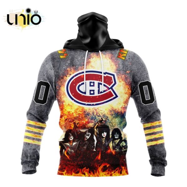 NHL Montreal Canadiens Special Mix KISS Band Design Hoodie 3D