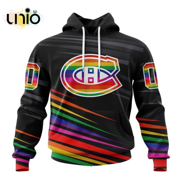 NHL Montreal Canadiens Special Pride Design Hockey Is For Everyone Hoodie 3D