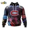 NHL Montreal Canadiens Special Star Wars The Mandalorian Design Hoodie 3D