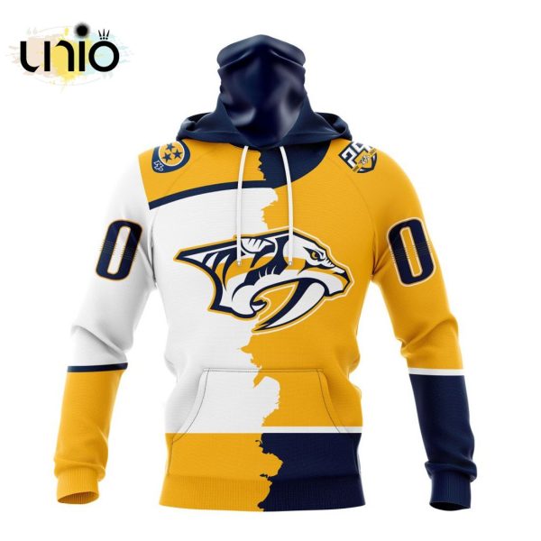 NHL Nashville Predators Personalize 2024 Home Mix Away Kits Hoodie 3D