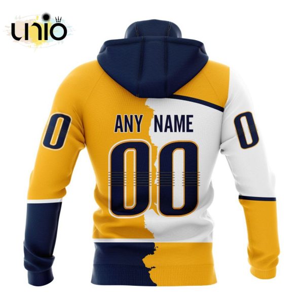 NHL Nashville Predators Personalize 2024 Home Mix Away Kits Hoodie 3D