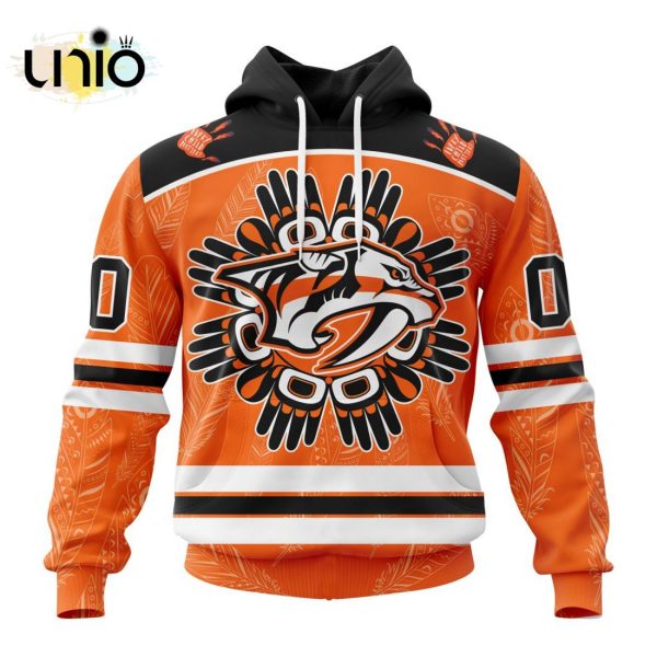 NHL Nashville Predators Special National Day For Truth And Reconciliation Design Hoodie 3D