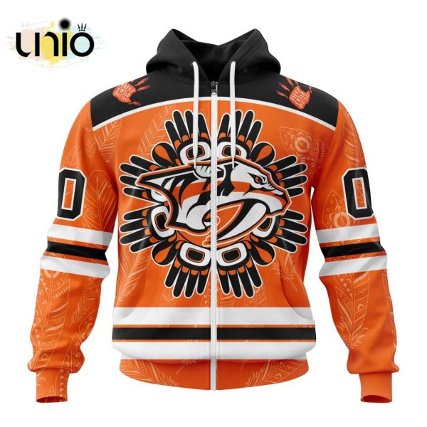 NHL Nashville Predators Special National Day For Truth And Reconciliation Design Hoodie 3D