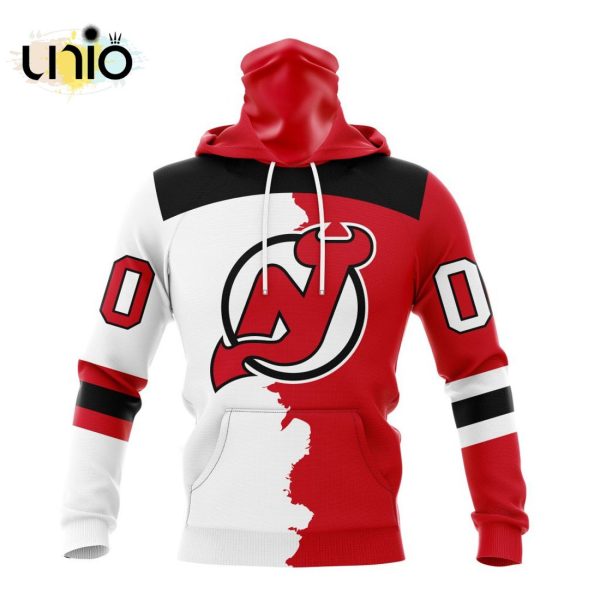 NHL New Jersey Devils Personalize 2024 Home Mix Away Kits Hoodie 3D