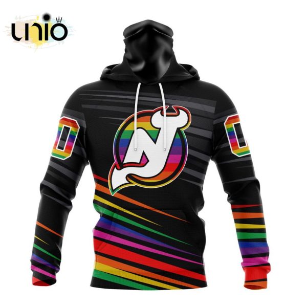 NHL New Jersey Devils Special Pride Design Hockey Is For Everyone Hoodie 3D