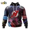 NHL New Jersey Devils Special Star Wars The Mandalorian Design Hoodie 3D