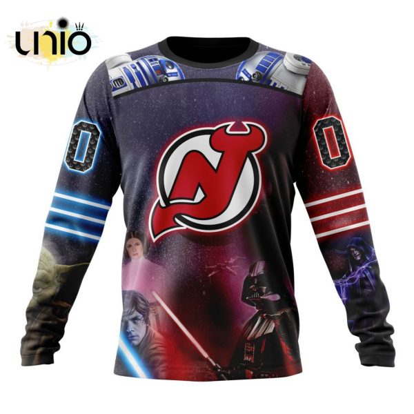 NHL New Jersey Devils Special Star Wars Design Hoodie 3D