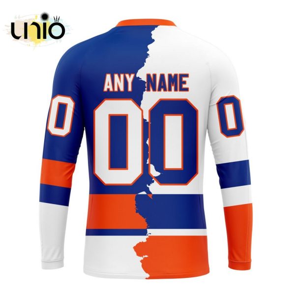 NHL New York Islanders Personalize 2024 Home Mix Away Kits Hoodie 3D