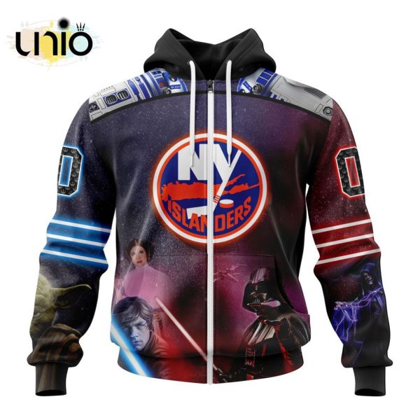 NHL New York Islanders Special Star Wars Design Hoodie 3D