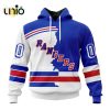 NHL New York Rangers Personalized 2024 Stadium Series Hoodie 3D