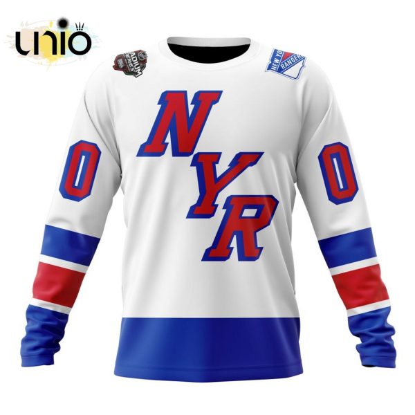 NHL New York Rangers Personalized 2024 Stadium Series Hoodie 3D