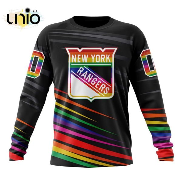 NHL New York Rangers Special Pride Design Hockey Is For Everyone Hoodie 3D