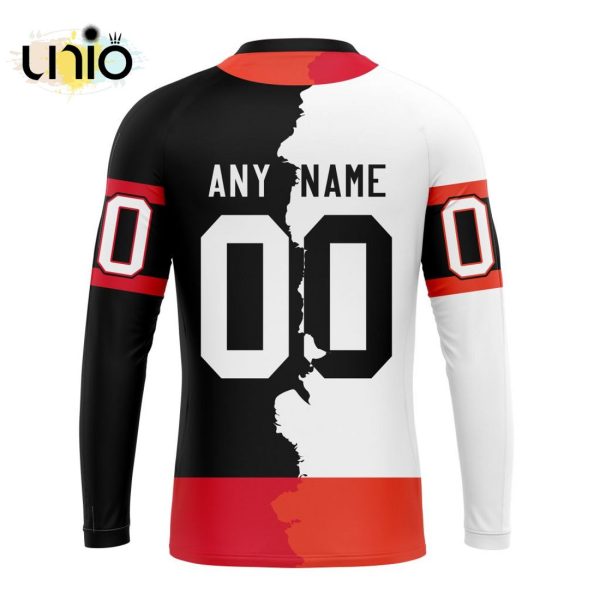 NHL Ottawa Senators Personalize 2024 Home Mix Away Kits Hoodie 3D