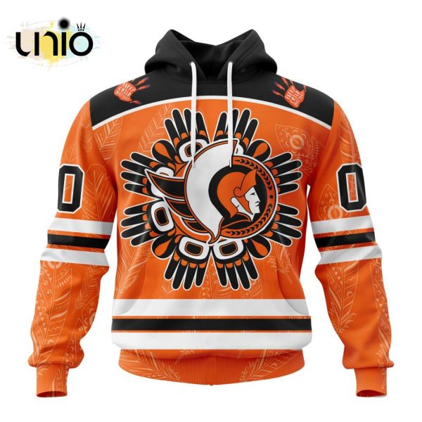 NHL Ottawa Senators Special National Day For Truth And Reconciliation Design Hoodie 3D