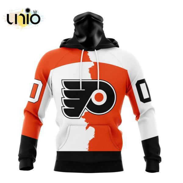 NHL Philadelphia Flyers Personalize 2024 Home Mix Away Kits Hoodie 3D