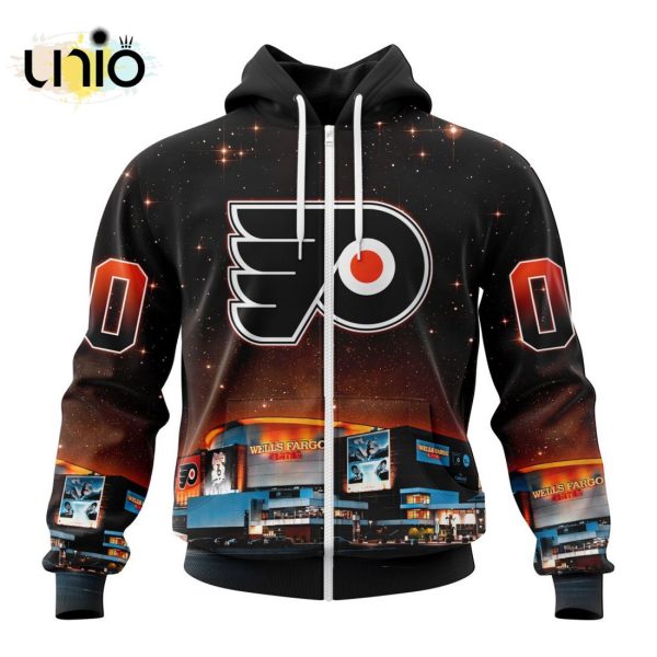 NHL Philadelphia Flyers Special Design With Wells Fargo Center Hoodie 3D