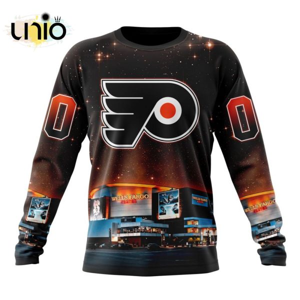 NHL Philadelphia Flyers Special Design With Wells Fargo Center Hoodie 3D