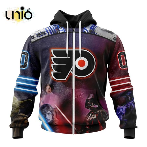 NHL Philadelphia Flyers Special Star Wars Design Hoodie 3D