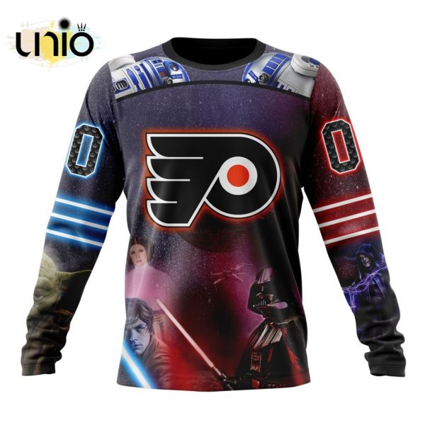 NHL Philadelphia Flyers Special Star Wars Design Hoodie 3D