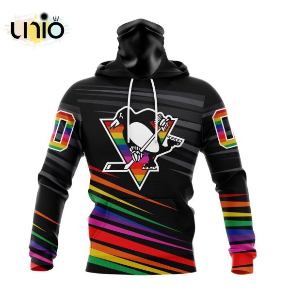 NHL Pittsburgh Penguins Special Pride Design Hockey Is For Everyone Hoodie 3D