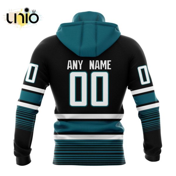 NHL San Jose Sharks Personalized 2024 New Third Kits Hoodie 3D