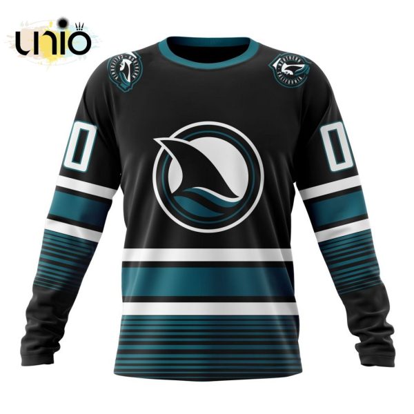 NHL San Jose Sharks Personalized 2024 New Third Kits Hoodie 3D