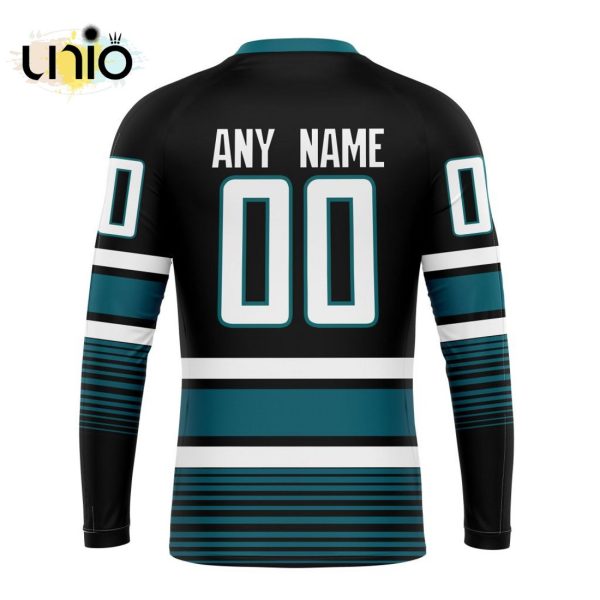 NHL San Jose Sharks Personalized 2024 New Third Kits Hoodie 3D