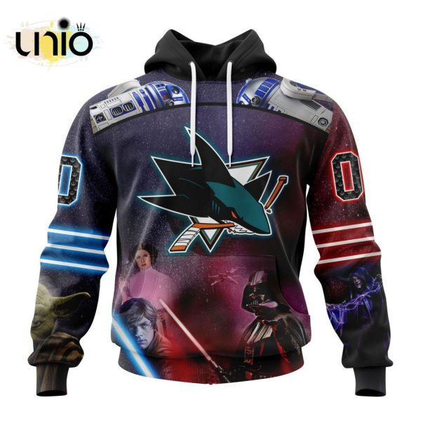 NHL San Jose Sharks Special Star Wars Design Hoodie 3D