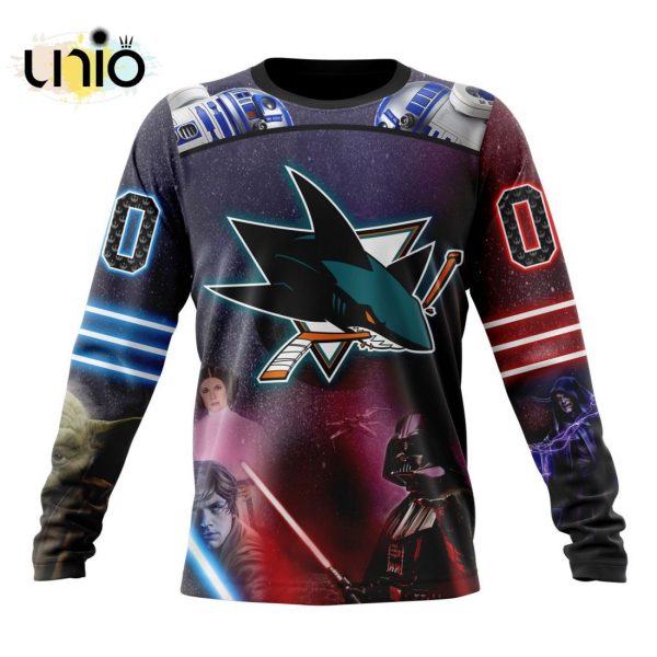 NHL San Jose Sharks Special Star Wars Design Hoodie 3D