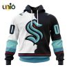 NHL Seattle Kraken Special Mix KISS Band Design Hoodie 3D