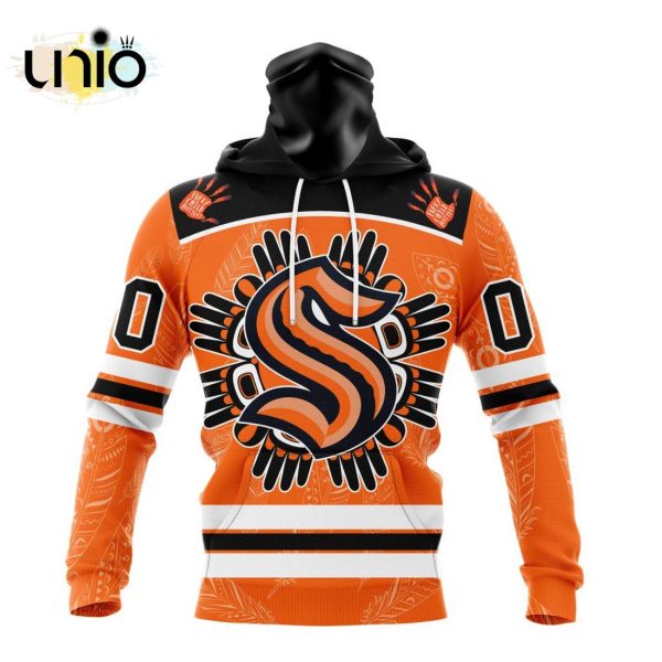 NHL Seattle Kraken Special National Day For Truth And Reconciliation Design Hoodie 3D