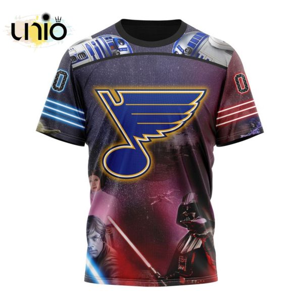 NHL St. Louis Blues Special Star Wars Design Hoodie 3D