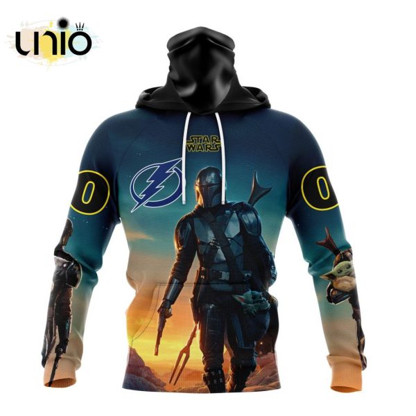 NHL Tampa Bay Lightning Special Star Wars The Mandalorian Design Hoodie 3D