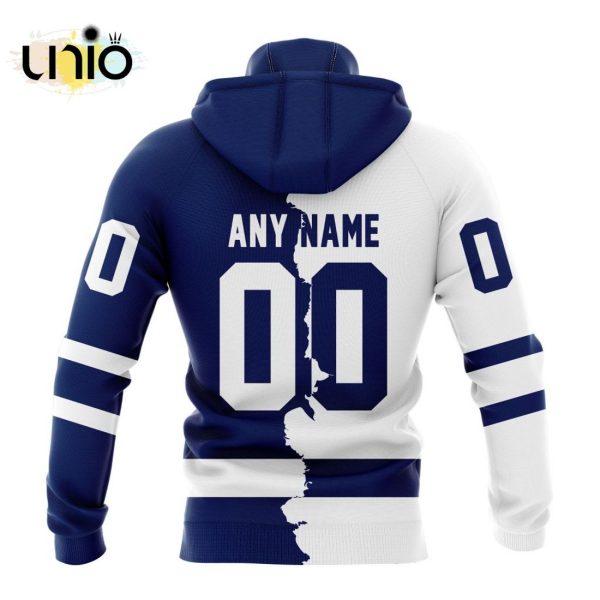 NHL Toronto Maple Leafs Personalize 2024 Home Mix Away Kits Hoodie 3D