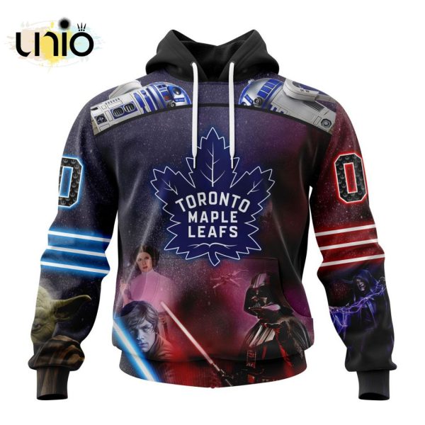 NHL Toronto Maple Leafs Special Star Wars Design Hoodie 3D