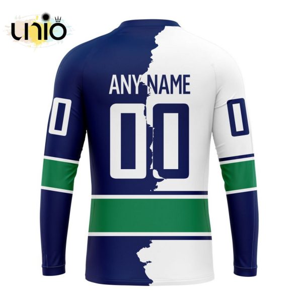 NHL Vancouver Canucks Personalize 2024 Home Mix Away Kits Hoodie 3D