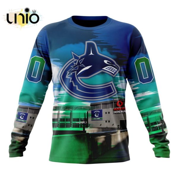 NHL Vancouver Canucks Special Design With Rogers Arena Hoodie 3D