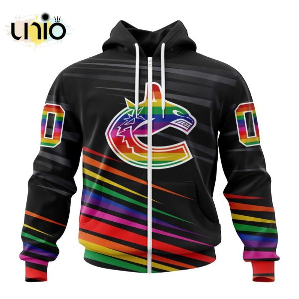 NHL Vancouver Canucks Special Pride Design Hockey Is For Everyone Hoodie 3D